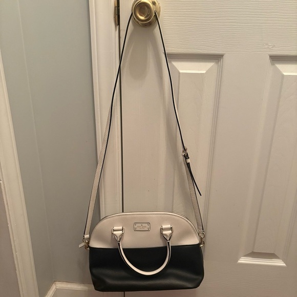 Kate Spade Black and White Dome Purse - Picture 9 of 14